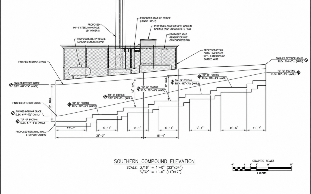 Cell Tower Site Construction – Auburn, MA
