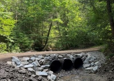 Cell Tower Access Road & Culvert Installation – Waverly, NY